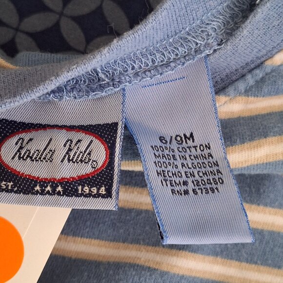 koala kids stripped onesie 6 to 9 months - Picture 2 of 6